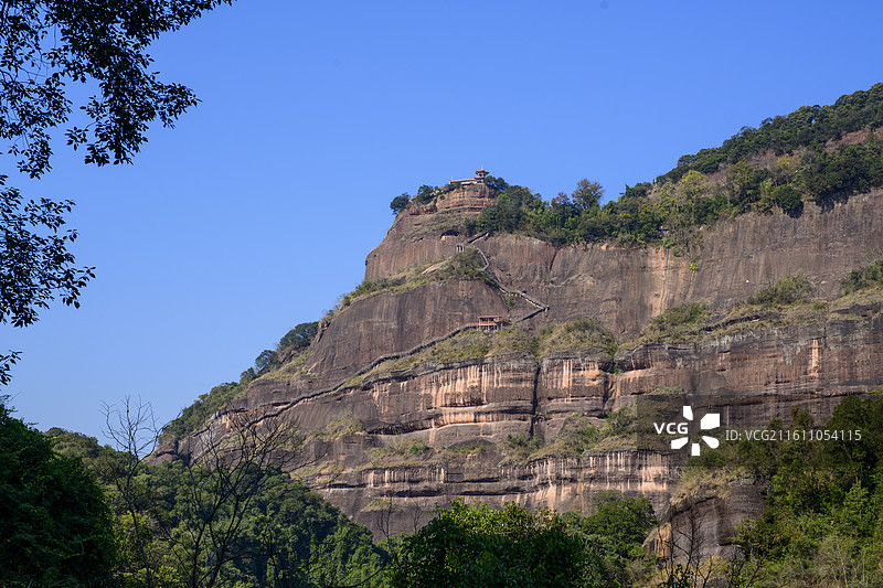 世界自然遗产丹霞山图片素材