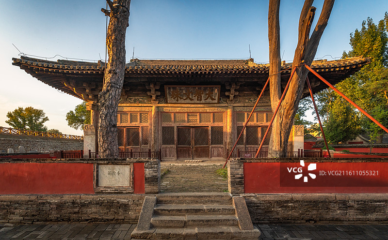河北涞源县阁院寺图片素材
