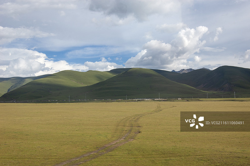 草原丘陵自然风光图片素材