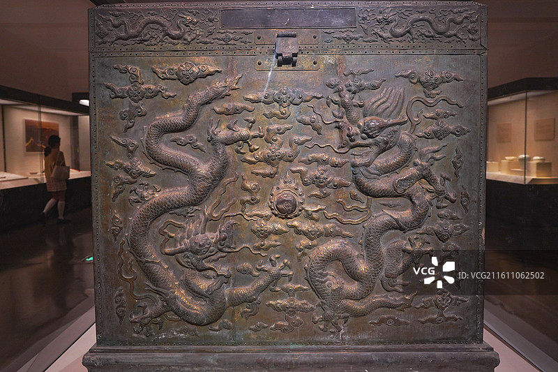 中国第一历史档案馆藏明清时期（1368-1911年）皇史宬“金匮”图片素材