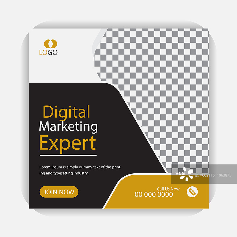 营销广告社交媒体帖子设计模板图片素材