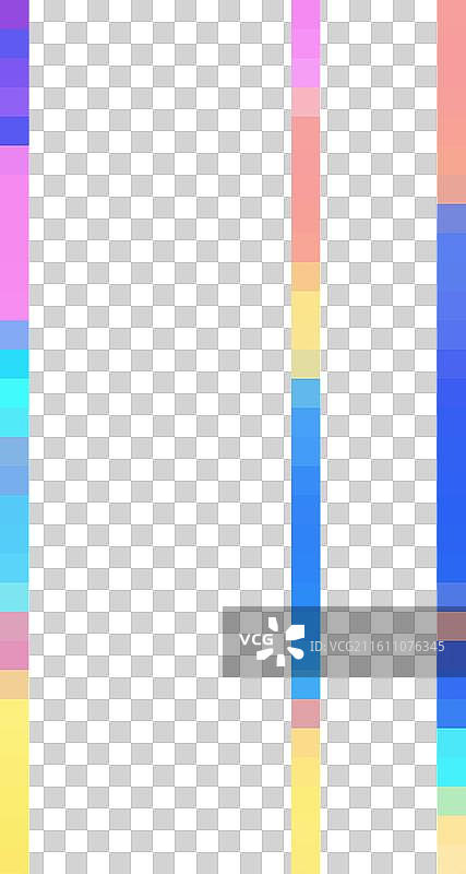 迷幻多彩的霓虹几何图形图片素材