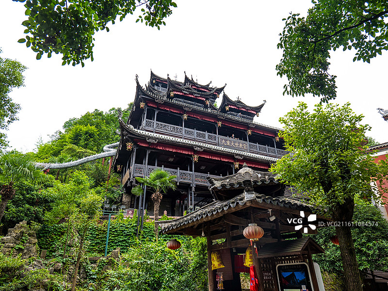 张家界土司城天下第一楼图片素材