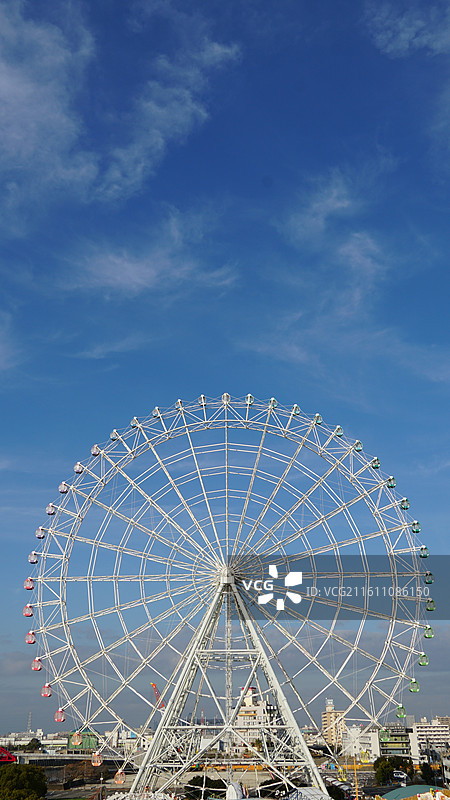 日本爱知县名古屋市名古屋港图片素材