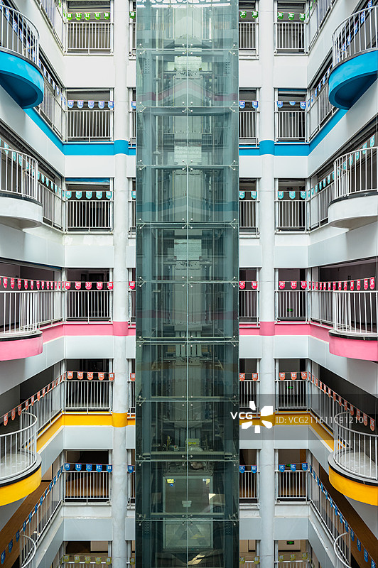 杭州西可科技园：对称美学图片素材