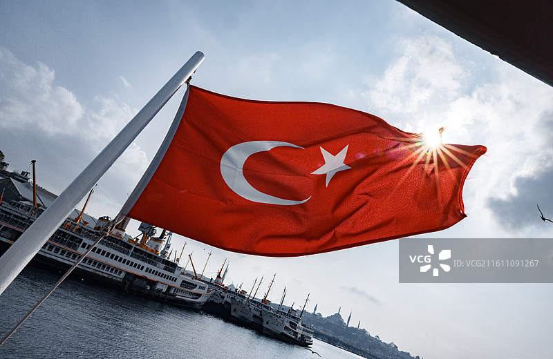 土耳其伊斯坦布尔城市风光图片素材