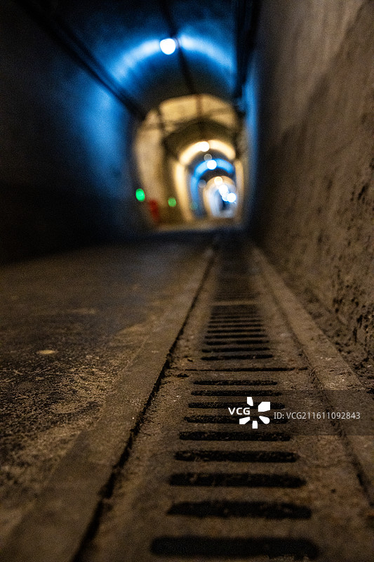 侵华日军海拉尔要塞遗址博物馆地下堡垒图片素材