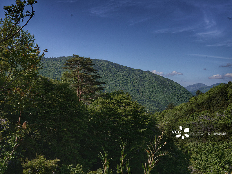 日本兵库县竹田遗迹是建于 1443 年左右的山城，别名虎卧城，因常现云海被称为 “天空之城”图片素材