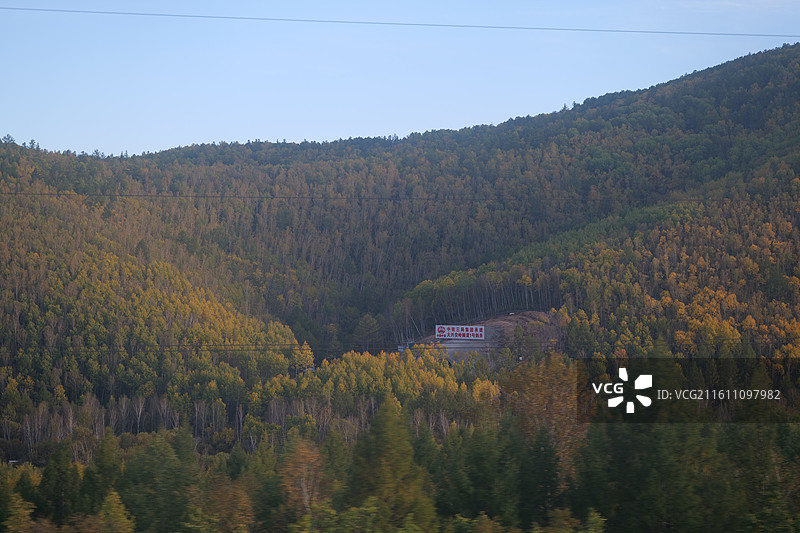 秋天的呼伦贝尔大草原图片素材