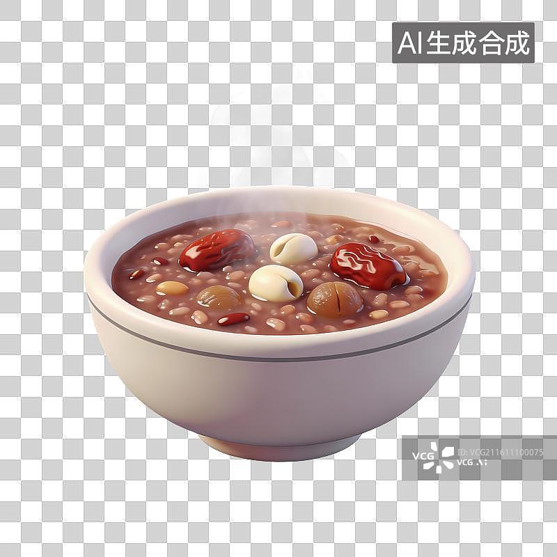 【AI数字艺术】一碗腊八粥图片素材