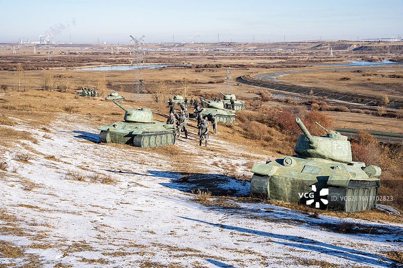 世界反法西斯战争海拉尔纪念园图片素材