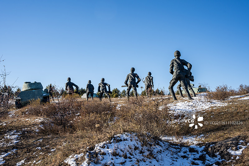 世界反法西斯战争海拉尔纪念园图片素材