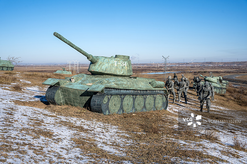 世界反法西斯战争海拉尔纪念园图片素材