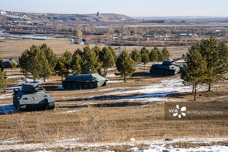 世界反法西斯战争海拉尔纪念园图片素材