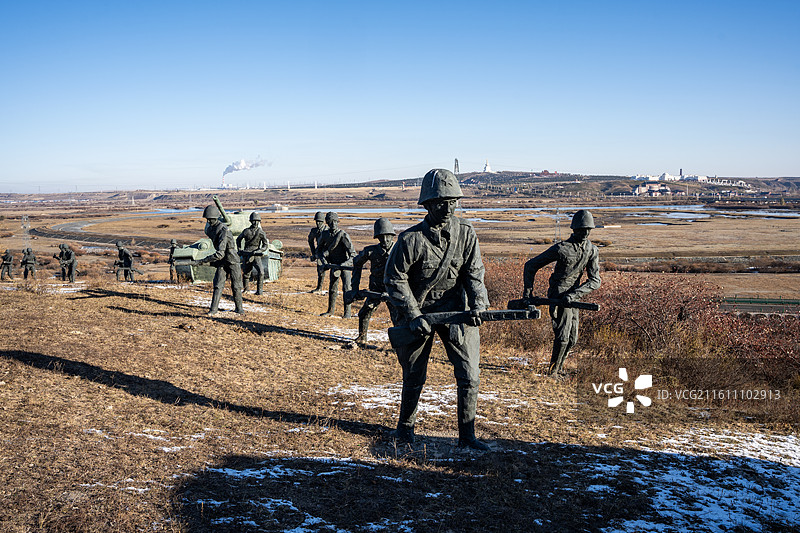 世界反法西斯战争海拉尔纪念园图片素材