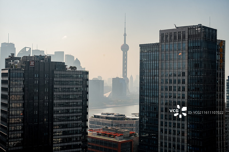 陆家嘴 上海 航拍 外滩 经济 发展 社会 长三角 新质生产力 摩天大楼图片素材
