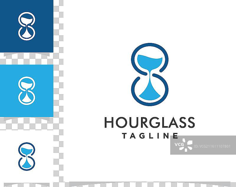 标志图标 简约沙漏图片素材