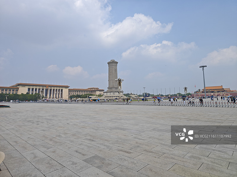 北京人民英雄纪念碑构筑物图片素材