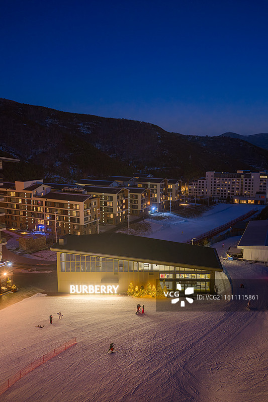 张家口崇礼云顶滑雪场北京冬奥会会场图片素材