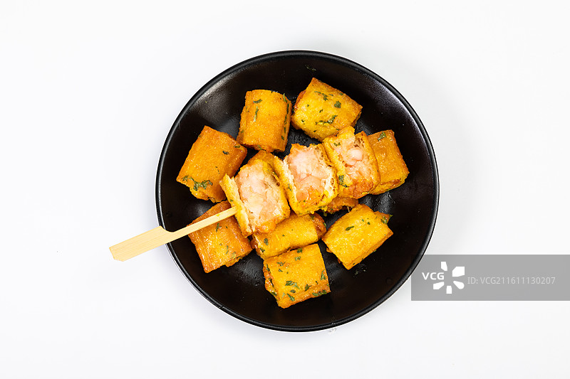 虾滑油条图片素材