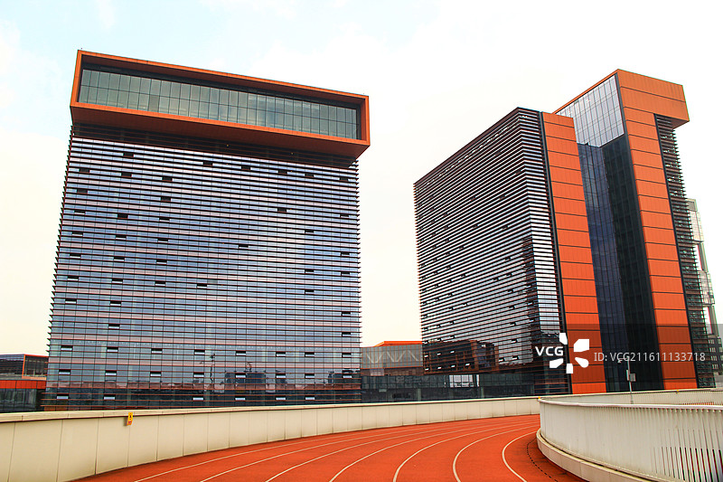 成都东部新区现代建筑图片素材
