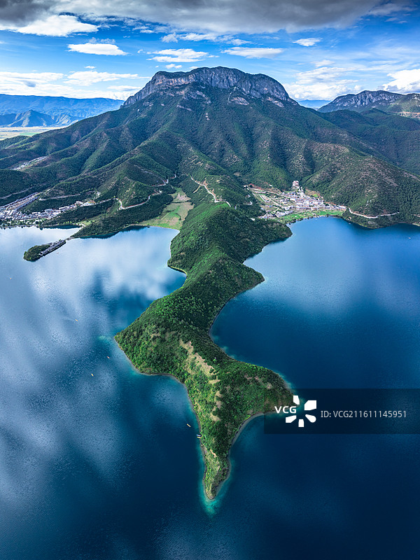 泸沽湖图片素材