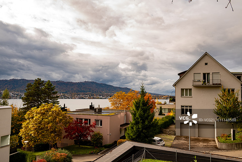 苏黎世城市风光图片素材