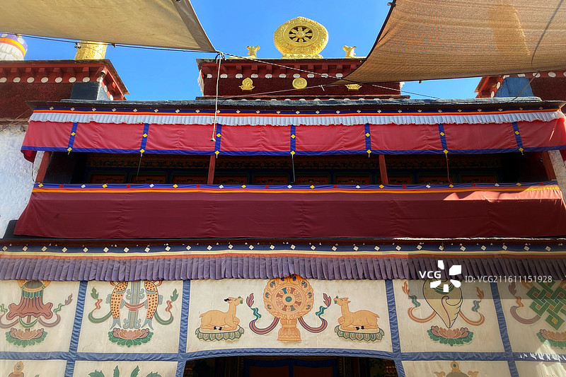 拉萨下密寺图片素材