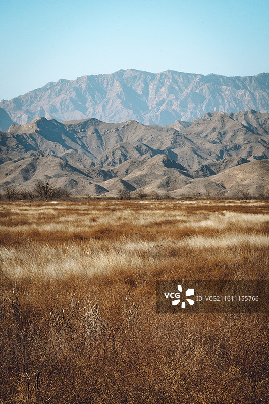 12月 冬天 冬季 宁夏 银川 西夏陵 三号陵 非物质文化遗产 贺兰山图片素材