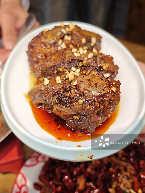 川味美食老妈蹄花图片素材