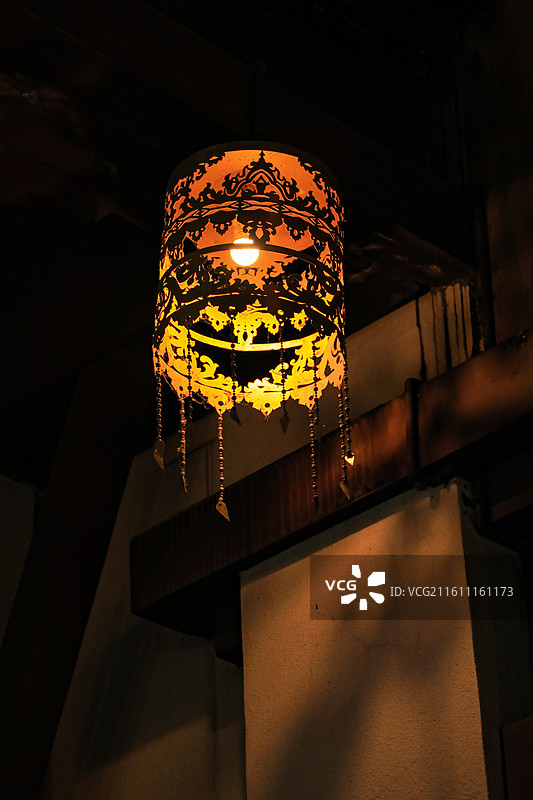 芒市傣族古镇图片素材