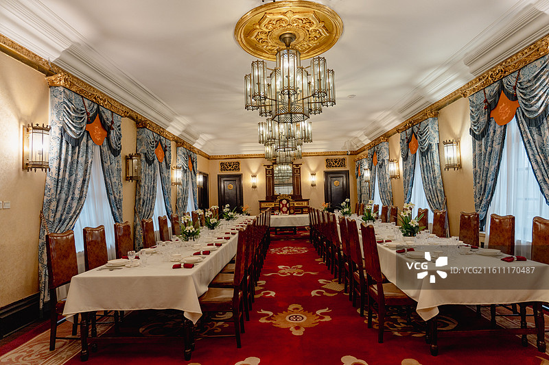 伪满皇宫·溥仪餐厅图片素材