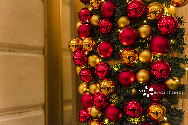 北京王府井励骏酒店圣诞装饰图片素材