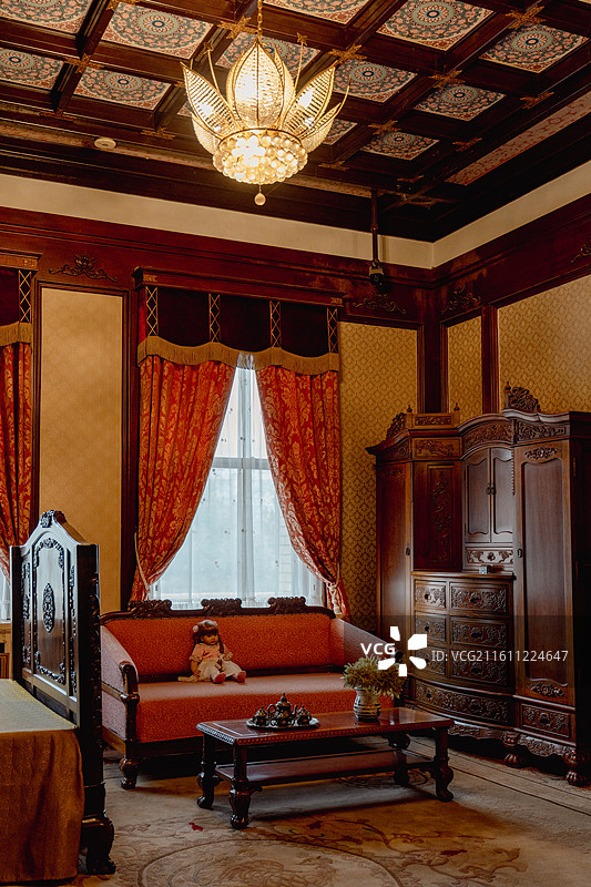 伪满皇宫·卧室图片素材