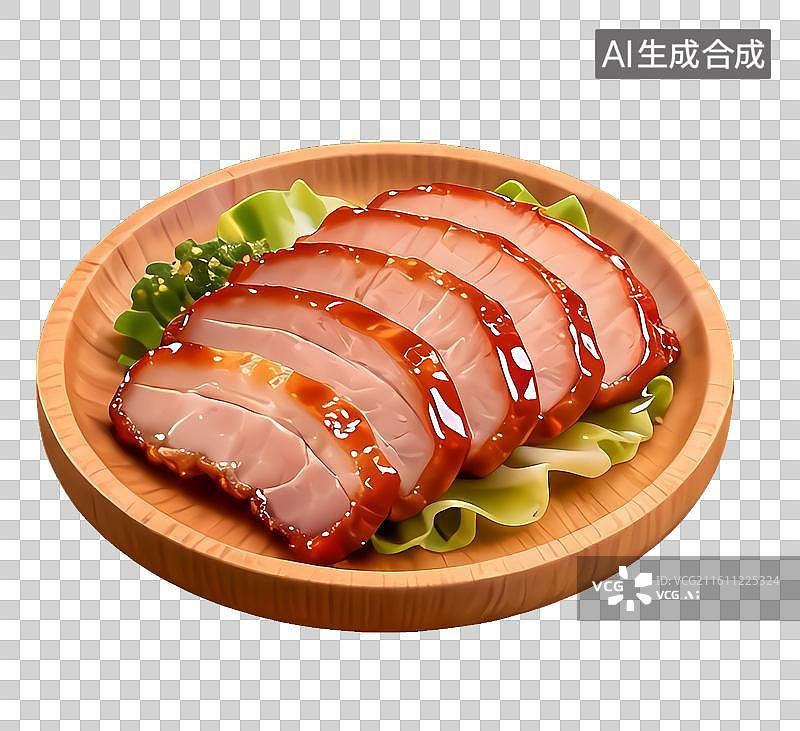 【AI数字艺术】免扣美味叉烧元素图片素材
