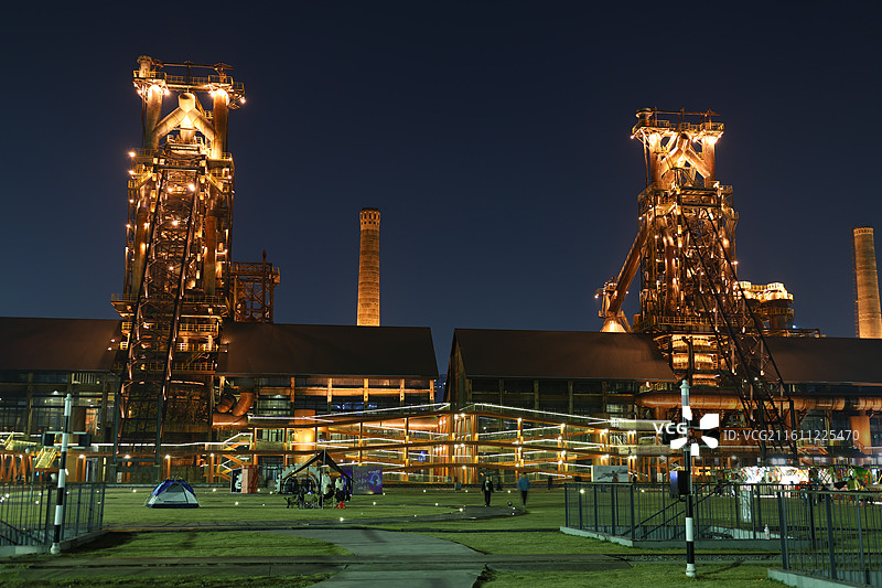 杭州大运河杭钢公园图片素材