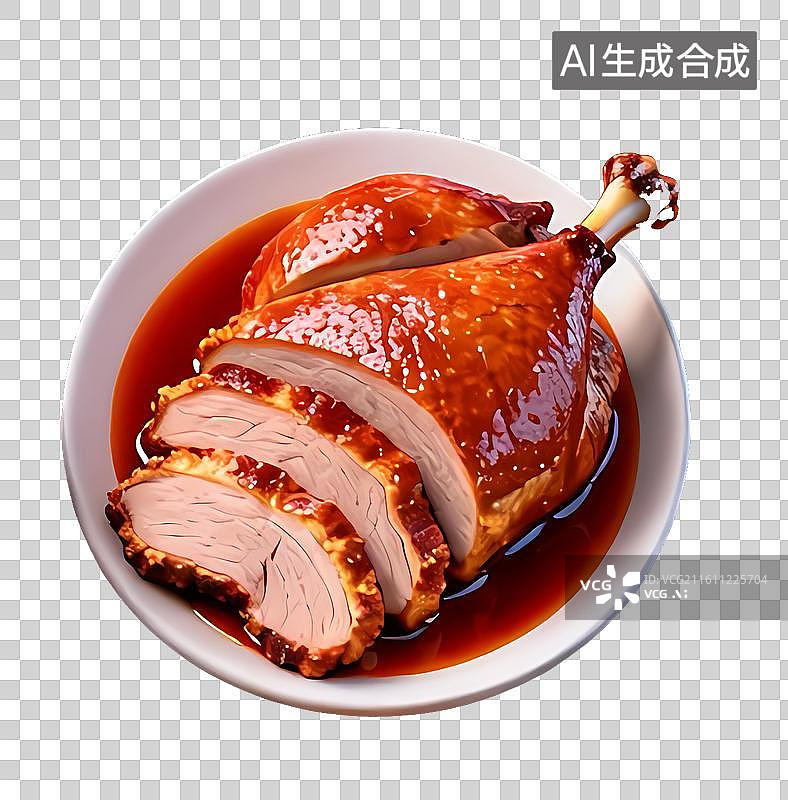 【AI数字艺术】美味鸡腿鸭腿元素图片素材