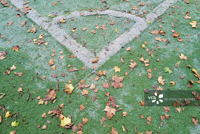 湖北武汉市青少年宫足球场与周边城市风光图片素材