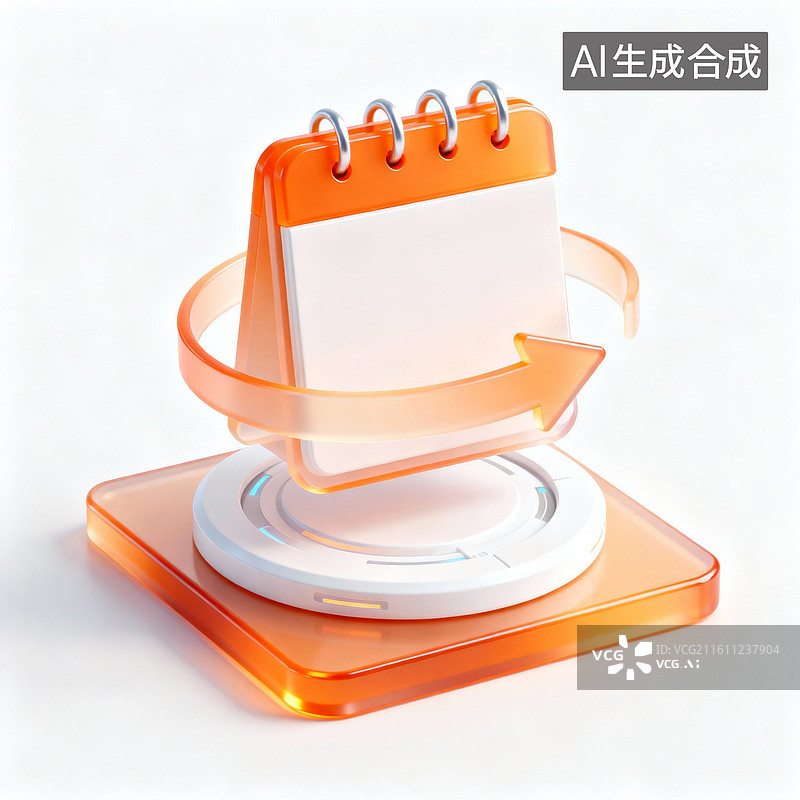 【AI数字艺术】日历图标图片素材