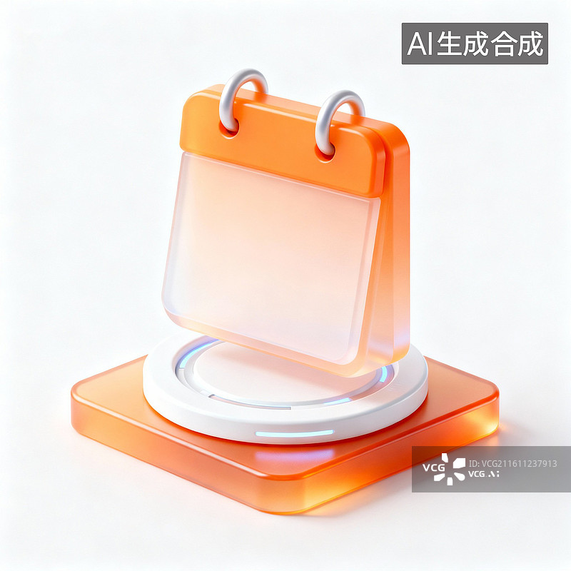 【AI数字艺术】日历图标图片素材