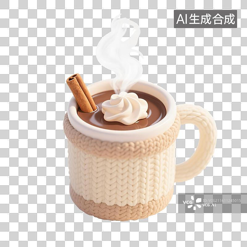 【AI数字艺术】暖冬可可时光图片素材