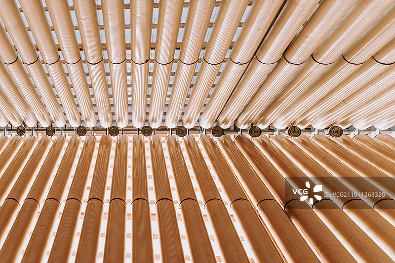 新西兰坎特伯雷基督教会纸板大教堂图片素材