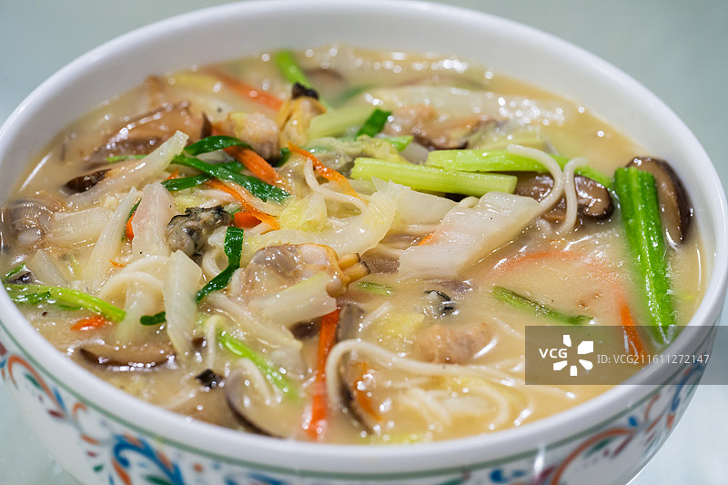 福建莆田闽南菜 莆田卤面 特写 美食 电商图片素材