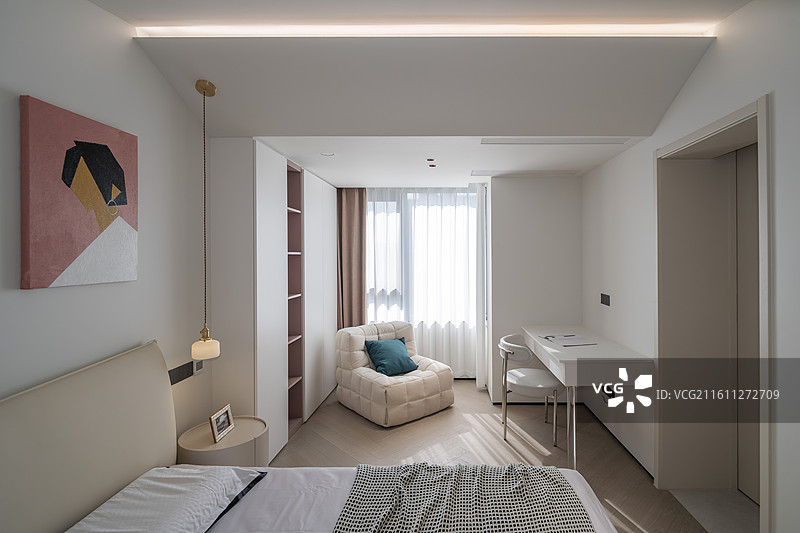现代简约卧室图片素材