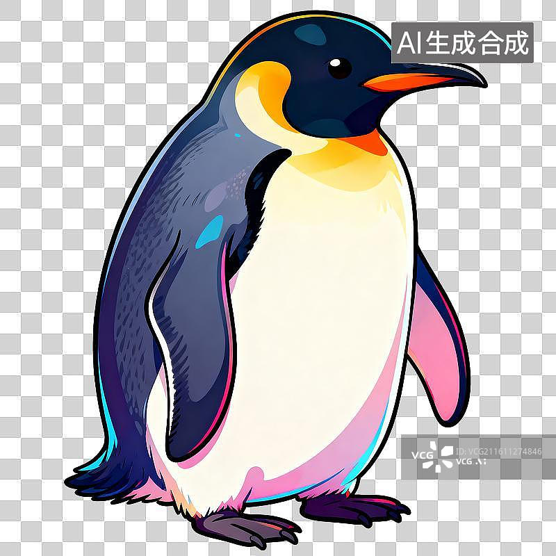 【AI数字艺术】企鹅图片素材