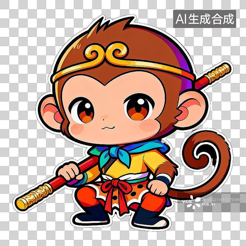 【AI数字艺术】孙悟空图片素材
