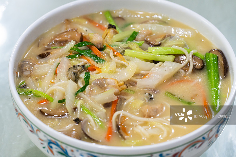 福建莆田闽南菜 莆田卤面 特写 美食 电商图片素材