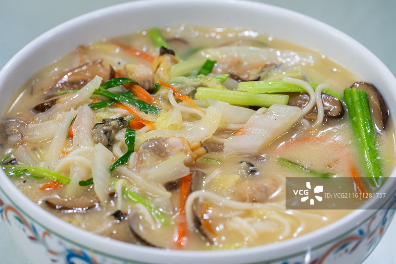 福建莆田闽南菜 莆田卤面 特写 美食 电商图片素材