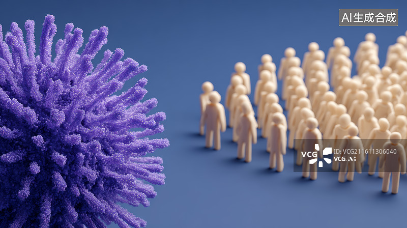 【AI数字艺术】抽象概念医疗保健细菌病毒图片素材