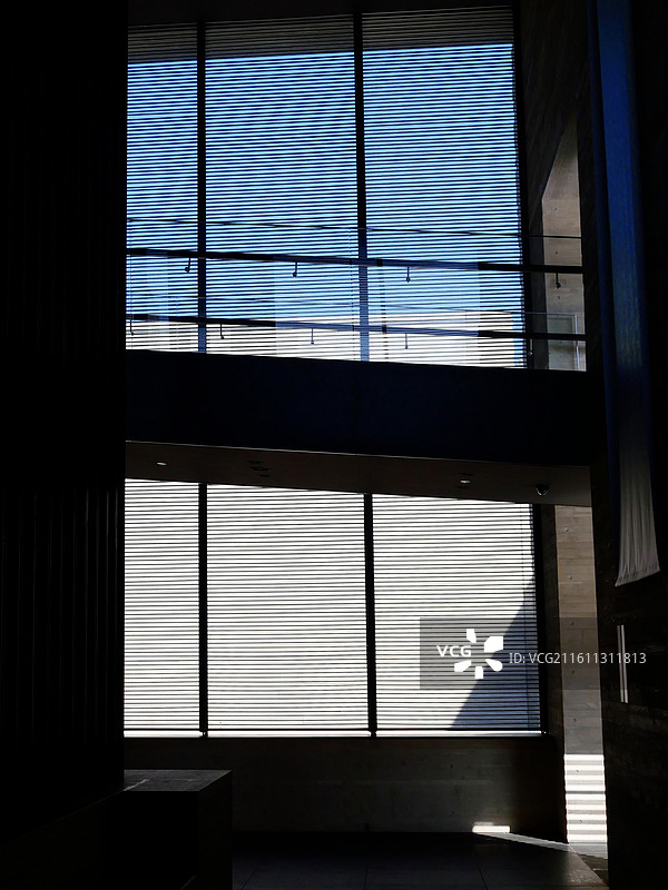 美术馆光影走廊图片素材